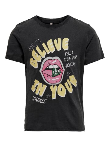 KIDS ONLY Shirt "Lucy" in Schwarz