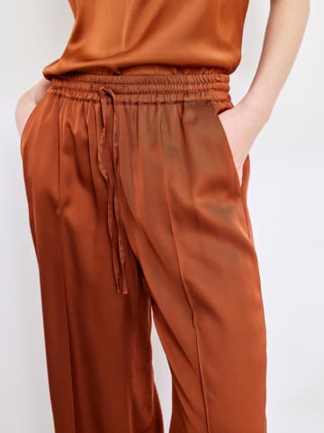 TAIFUN Spodnie w kolorze jasnobrązowym