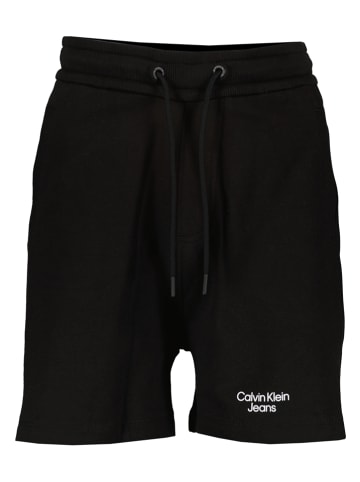 Calvin Klein Sweatshort zwart