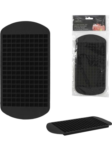 COOK CONCEPT Siliconen ijsvorm zwart - (L)24 x (B)12 cm