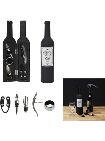 COOK CONCEPT Wijnbox zwart - (L)32,5 x (B)7 cm
