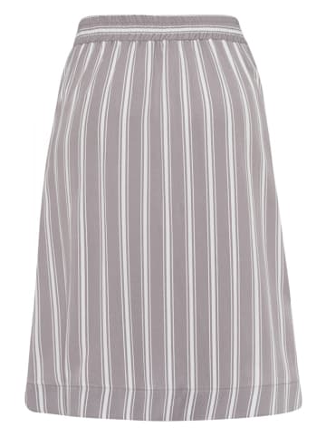 More & More Spódnica w kolorze szaro-białym
