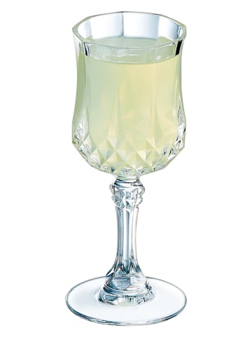 CRISTAL D´ARQUES 6-delige set: glazen "Longchamp" - 60 ml