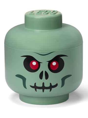 LEGO Aufbewahrungsbox "Skeleton" in Grün - (H)27,1 x Ø 24 cm
