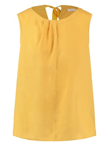 Gerry Weber Linnen blousetop geel