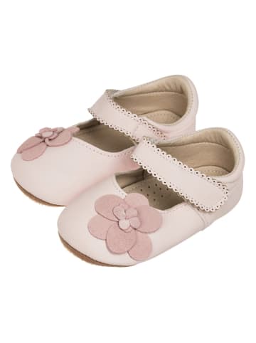 Lait et Miel Lammleder-Lauflernschuhe "Cassiopée" in Rosa