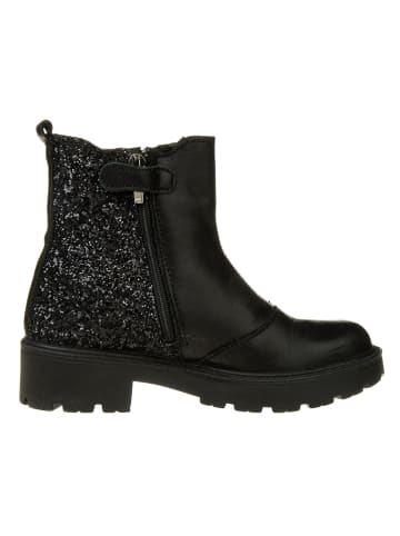 Primigi Leder-Boots in Schwarz