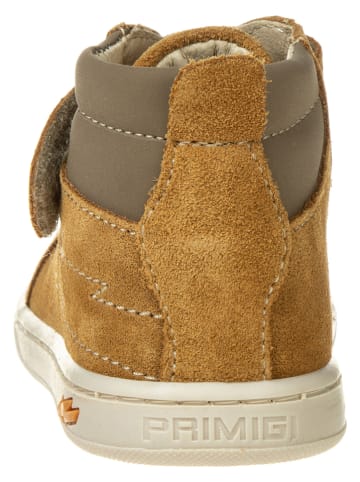 Primigi Leder-Sneakers in Hellbraun