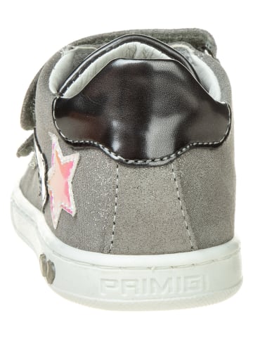 Primigi Leder-Sneakers in Grau