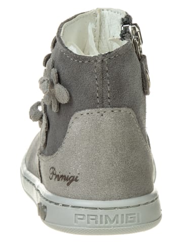 Primigi Leder-Boots in Grau