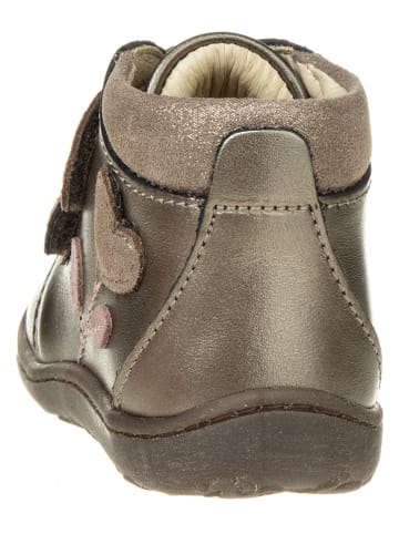 Primigi Leder-Sneakers in Grau