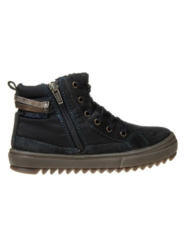 Primigi Leren boots donkerblauw