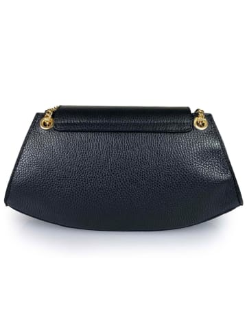 Florence Bags Leren schoudertas "Mavis" zwart - (B)32 x (H)16 x (D)11 cm