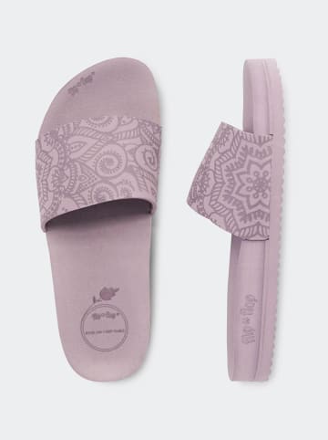 Flip Flop Pantoletten "pool*eco" in Lila