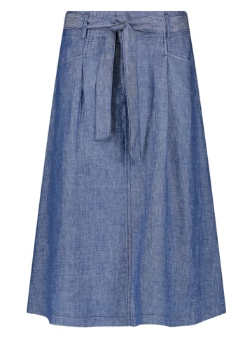 Gerry Weber Lniana spódnica w kolorze niebieskim