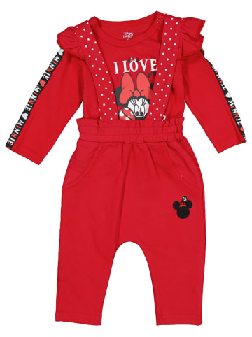 Disney Minnie Mouse 2-delige outfit "Minnie" rood