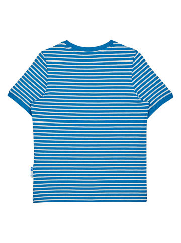 finkid Shirt "Renkaat" blauw/ wit