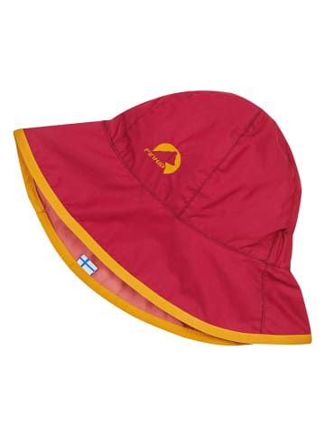 finkid Dwustronny kapelusz w kolorze czerwono-pomarańczowym