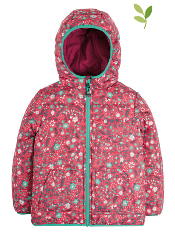 Frugi Übergangsjacke "Mountain Flora" in Pink