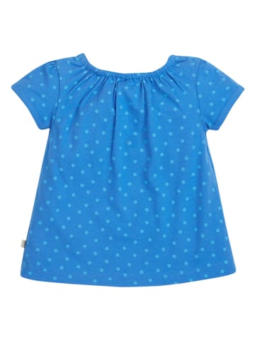 Frugi Koszulka "Eliza Applique Pocket" w kolorze niebieskim