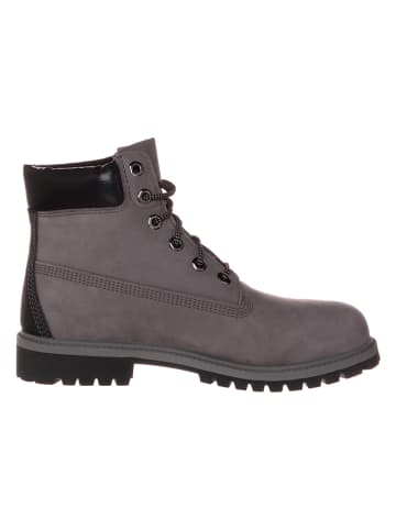 Timberland Leren boots "6 In Premium" grijs - wijdte M