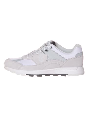 Timberland Skórzane sneakersy "Field Trekker Low" w kolorze biało-szarym