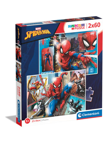 Clementoni 2x 60tlg. Puzzle "Spiderman" - ab 5 Jahren