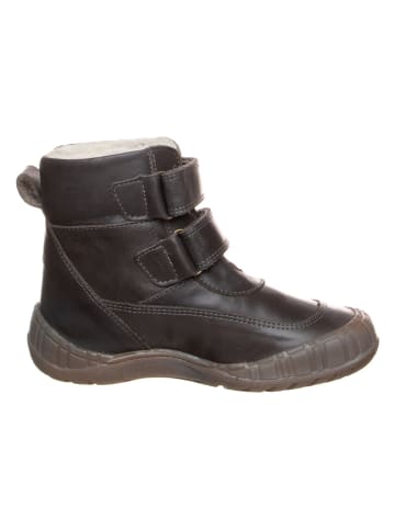 POM POM Leren winterboots bruin