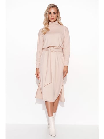 Makadamia Jurk lichtbeige