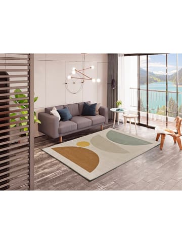 Atticgo Kurzflor-Teppich "Domus" in Beige/ Bunt