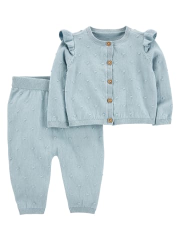 Carter's 2-delige outfit lichtblauw