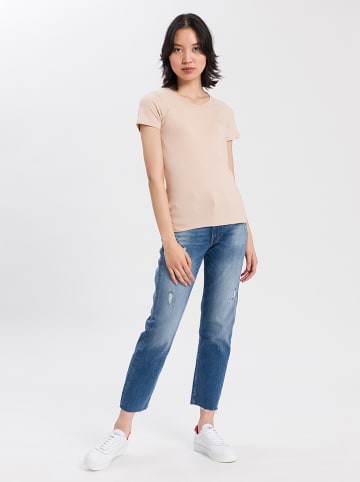 Cross Jeans Koszulka w kolorze jasnoróżowym