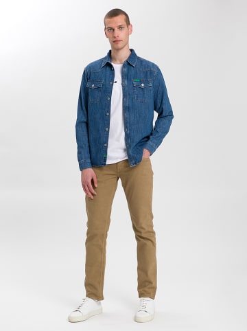 Cross Jeans Jeanshemd - Regular fit - in Blau