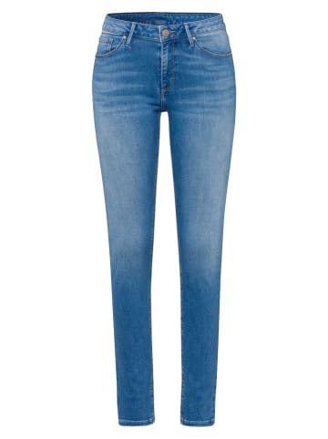 Cross Jeans Spijkerbroek "Alan" - skinny fit - blauw