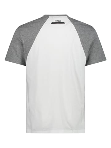 CMP Koszulka w kolorze biało-szarym