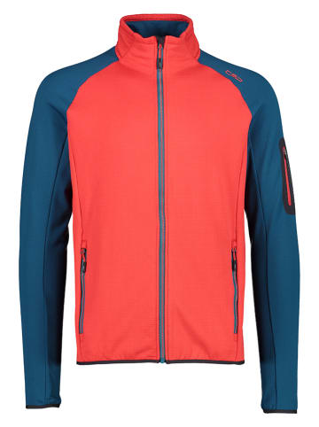 CMP Fleece vest oranje/petrol