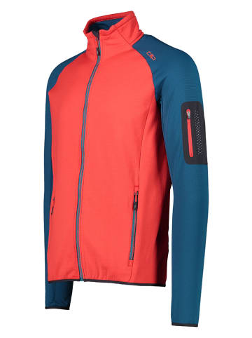 CMP Fleece vest oranje/petrol