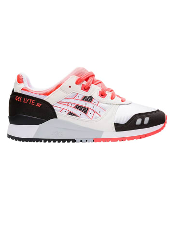 asics Sneakersy "Gel-Lyte III OG" w kolorze czarno-biało-czerwonym