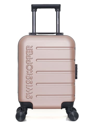 SWISS KOPPER Hardcase-trolley "Aigle" roségoudkleurig - (B)32 x (H)42 x (D)20 cm
