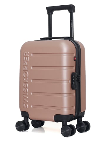 SWISS KOPPER Hardcase-trolley "Aigle" roségoudkleurig - (B)32 x (H)42 x (D)20 cm