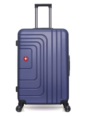 SWISS KOPPER Walizka "Rüti" w kolorze granatowym - 47 x 75 x 29 cm