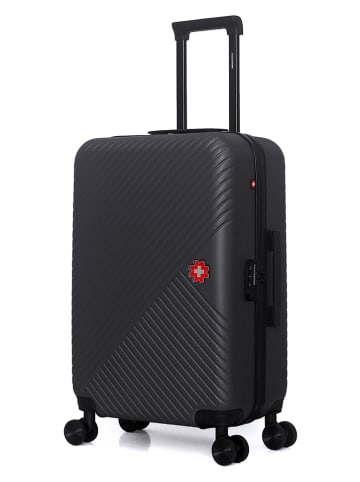 SWISS KOPPER Hardcase-trolley "Spiez" zwart - (B)41 x (H)65 x (D)26 cm