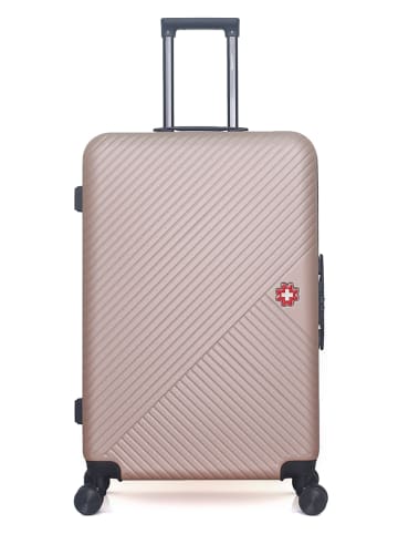 SWISS KOPPER Hardcase-trolley "Spiez" roségoudkleurig - (B)47 x (H)75 x (D)29 cm