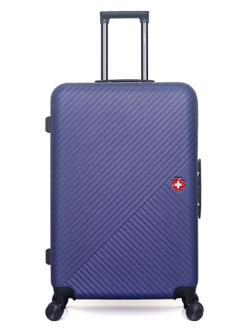 SWISS KOPPER Walizka "Spiez" w kolorze granatowym - 47 x 75 x 29 cm