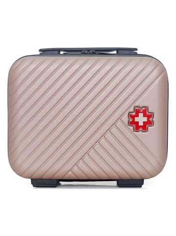 SWISS KOPPER Beautycase "Spiez" in Roségold - (B)30 x (H)23 x (T)16 cm