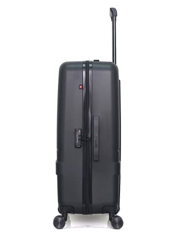 SWISS KOPPER Hardcase-trolley "Uster" zwart - (B)47 x (H)75 x (D)29 cm