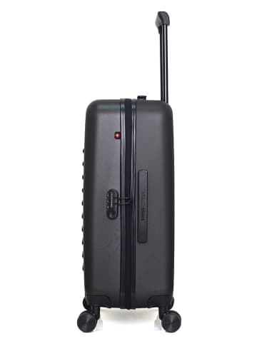 SWISS KOPPER Hardcase-Trolley "Wil" in Schwarz - (B)41 x (H)65 x (T)26 cm