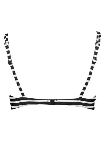Venice Beach Biustonosz bikini w kolorze czarno-białym