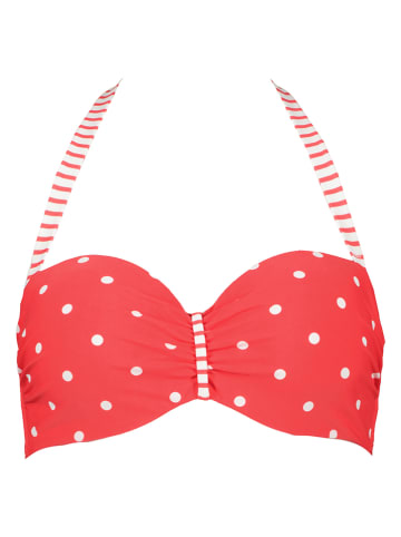 s.Oliver Biustonosz bikini w kolorze czerwono-białym