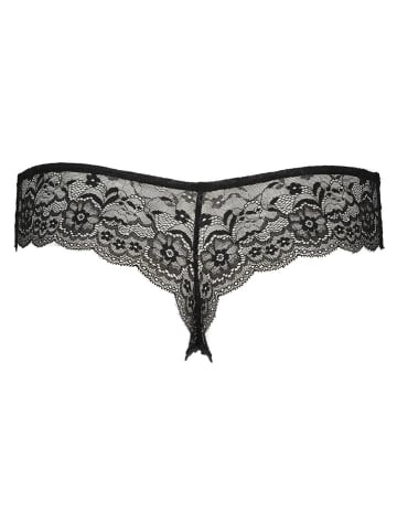 LASCANA Stringi (2 pary) w kolorze czarnym i czerwonym